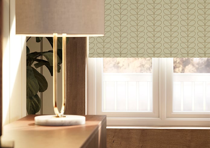 Orla Kiely Linear Stem, Natural - Twist&Fit Roller Blind - Image 5